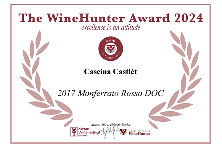 The WineHunter Award 2024 - 2017 Monferrato Rosso D.O.C.