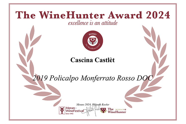 The WineHunter Award 2024 - Policalpo Monferrato Rosso D.O.C.